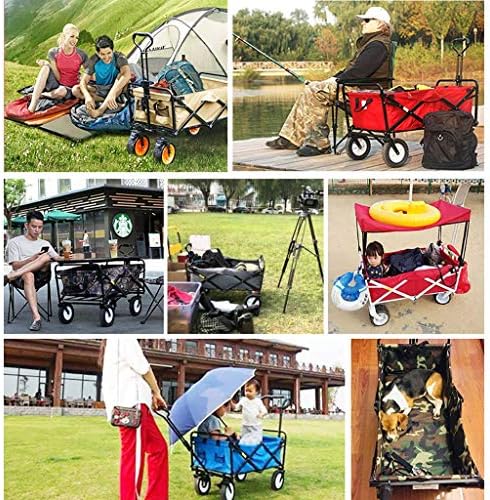 Trolleys, Foldigarden Trolley Cart Heavy Duty Wagon Multi-Function Sho