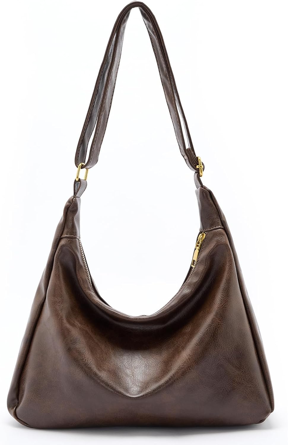 celestina Hobo Bags for Women, Ultra Soft Foldable Vegan Leather Shoul