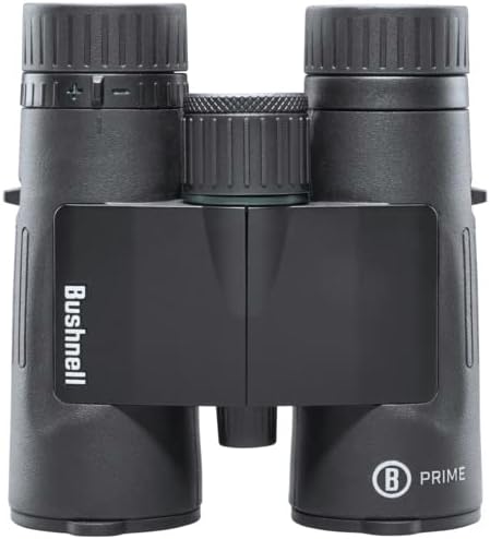 Bushnell Prime 10x42 Binoculars for Adults, Waterproof & Fogproof, for Hunting, Birdwatching, and Outdoor Activites, Black