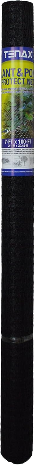 Tenax Garden Netting - Pond & Plant Net, Bird Netting - 7' x 100' - Hi