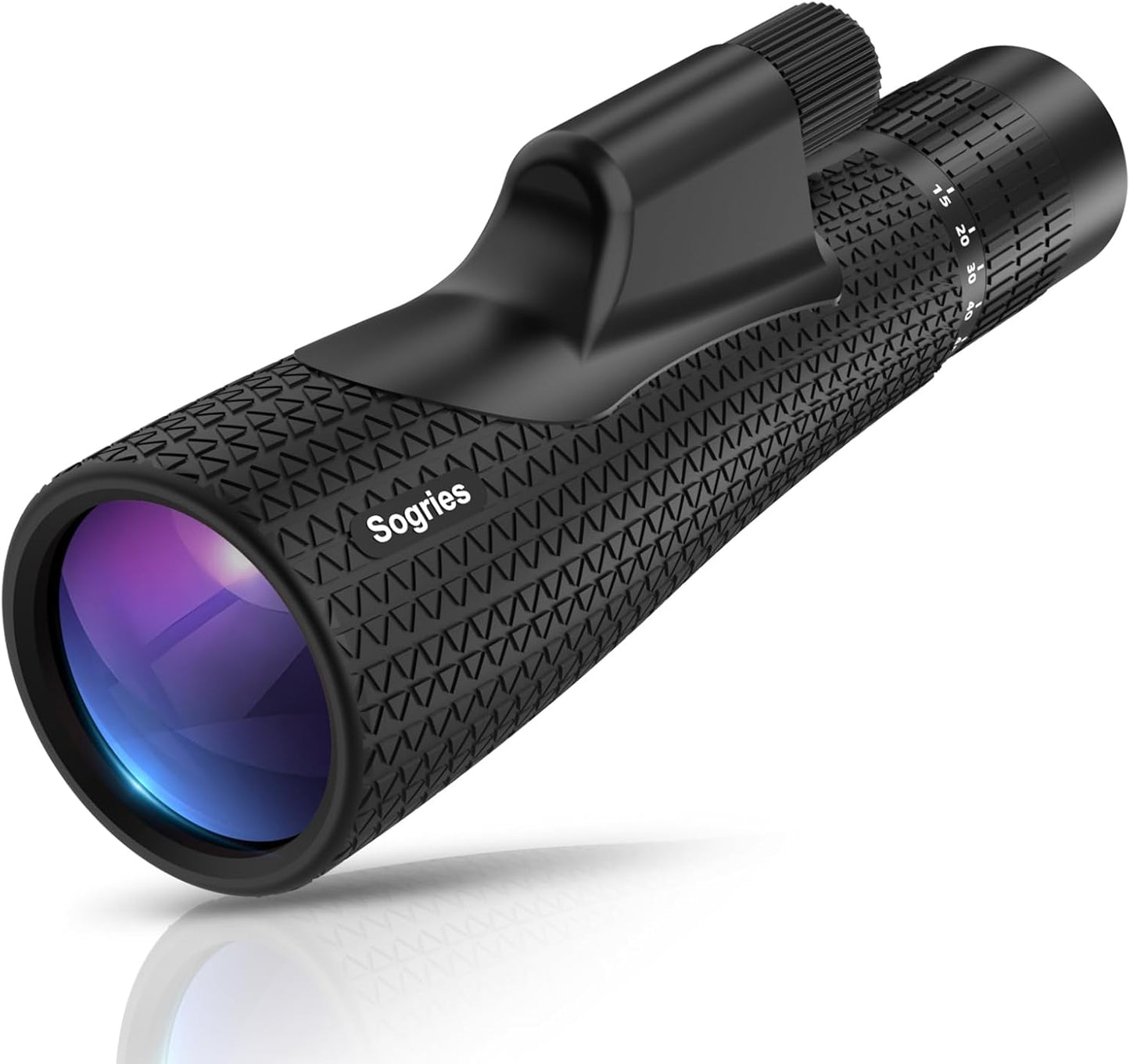 15-45x55 Zoom Monocular Telescope-High Power Monocular for Adults BAK4 Prism for Bird Watching and Traveling Concert