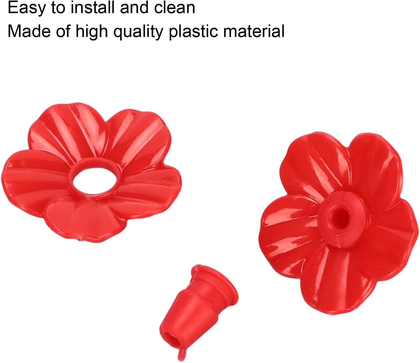 Watris Veiyi 30 Sets Hummingbird Feeder Replacement Flowers Parts, Bir