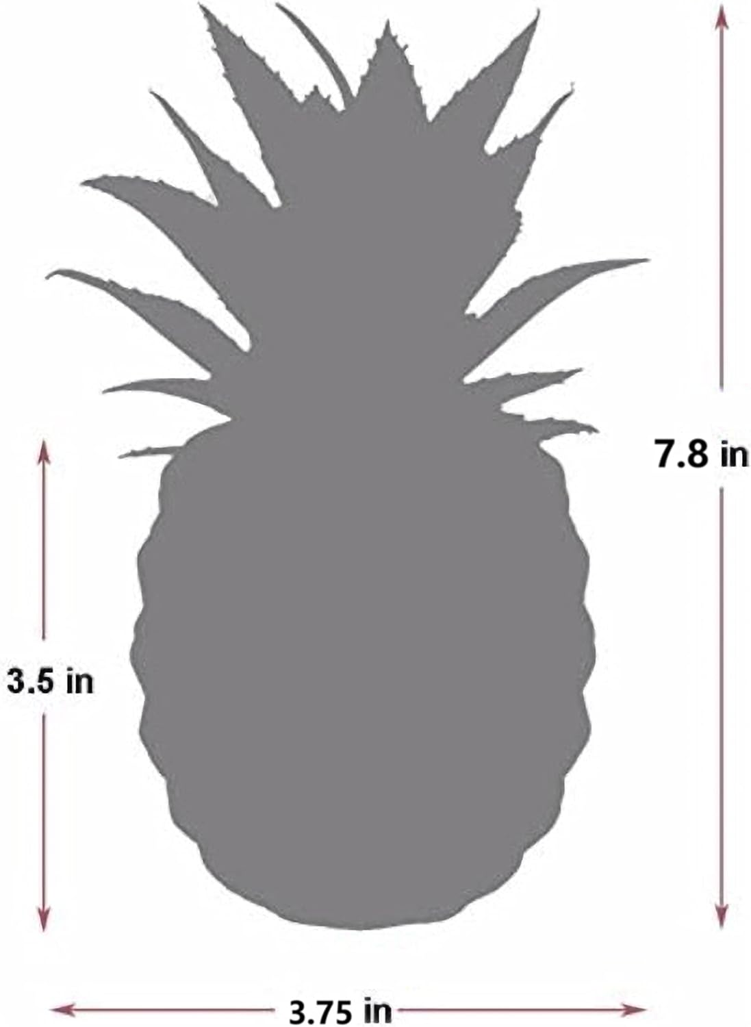 Porcelain Orange Pineapple Ananas Faux Green Plant Potted Artificial Succulent 7.8" Home Office Bathroom Tabletop Kitchen Shelf Decoration