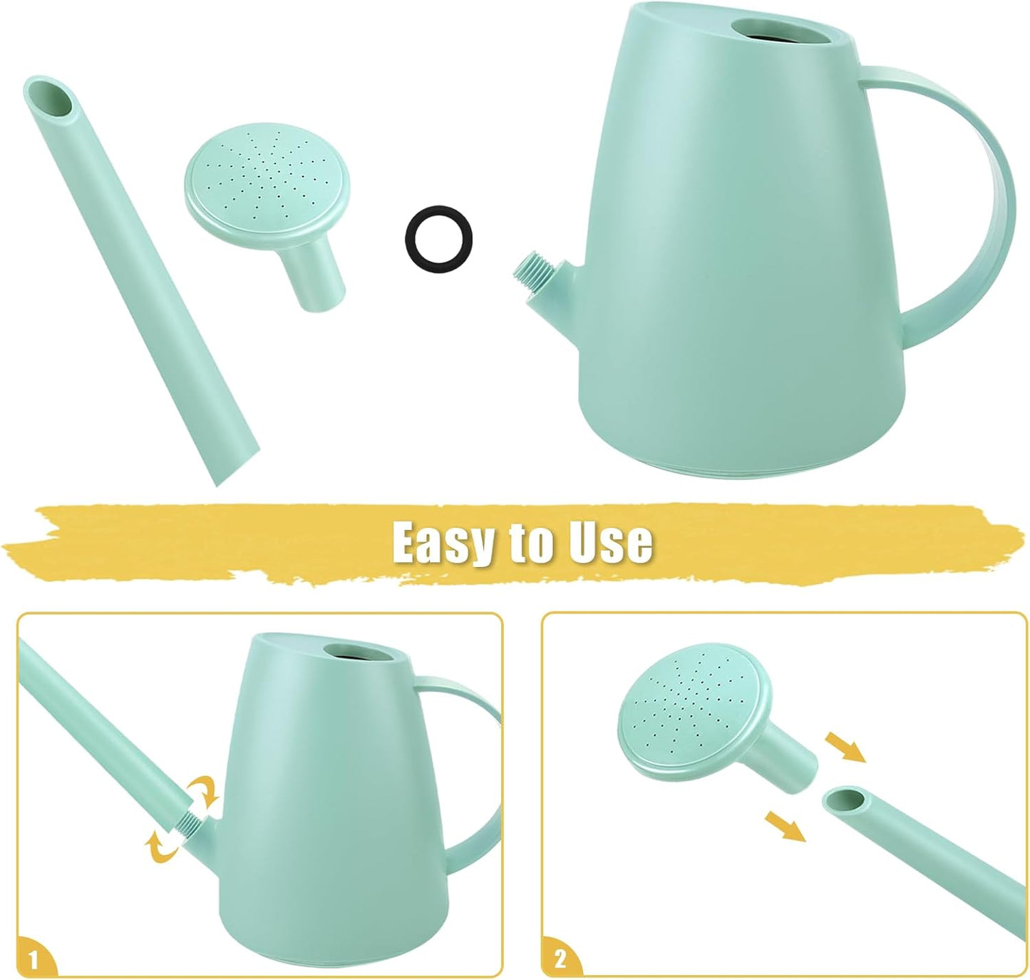 Watering Can for Indoor and Outdoor Plants - Long Spout Water Can for 