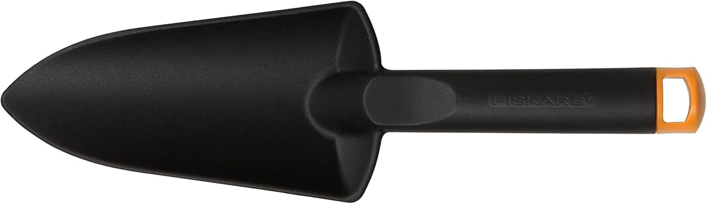 Fiskars Hand Trowel - Fiber Composite Gardening Hand Tool with Hang Ho