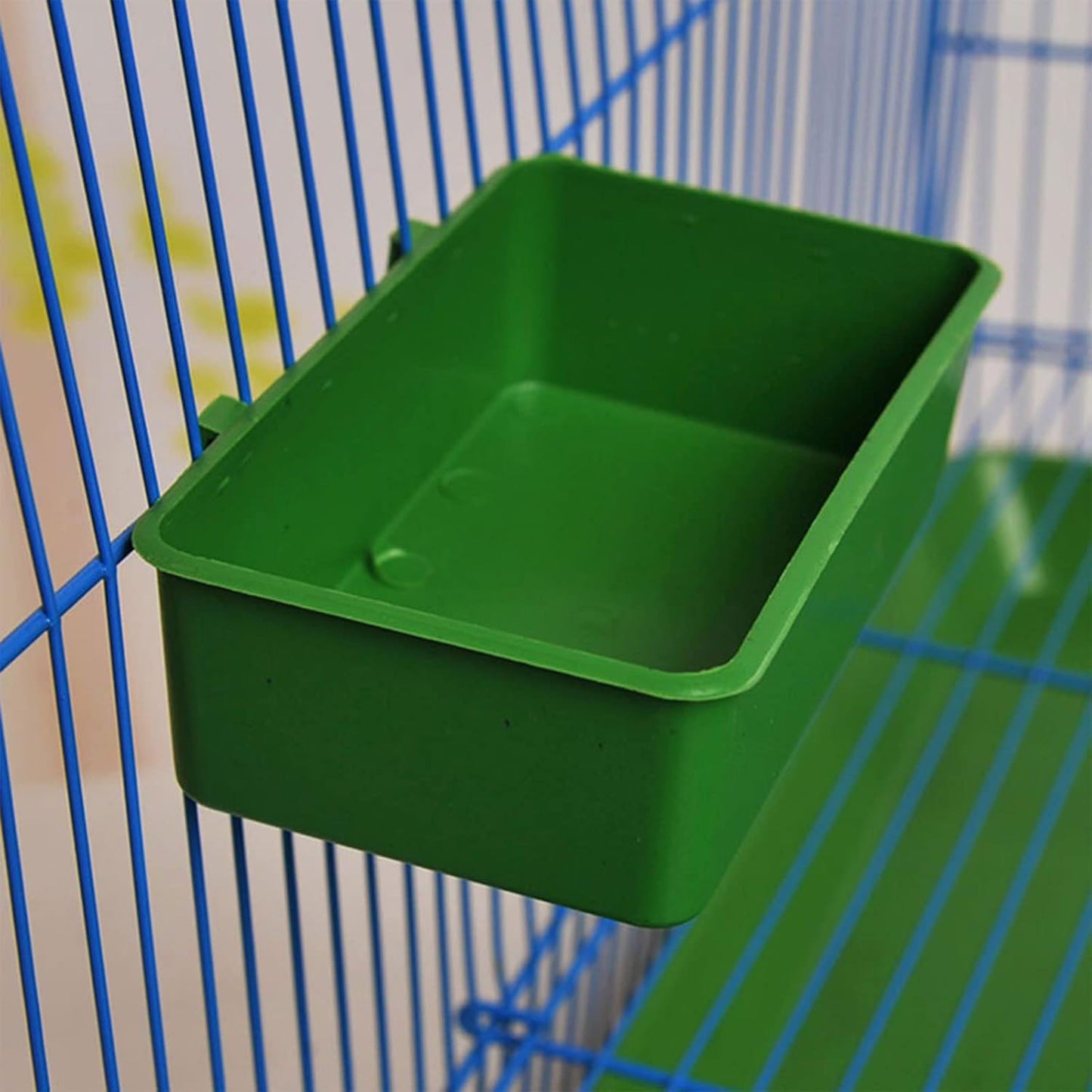 Bird Feeder Drinking Water Cups for Chickens Quails Hanging Food Bowls with Hooks Bird Bath for Budgerigar Feeder for Cage