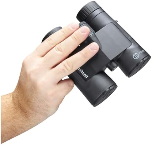 Bushnell Prime 10x42 Binoculars for Adults, Waterproof & Fogproof, for Hunting, Birdwatching, and Outdoor Activites, Black