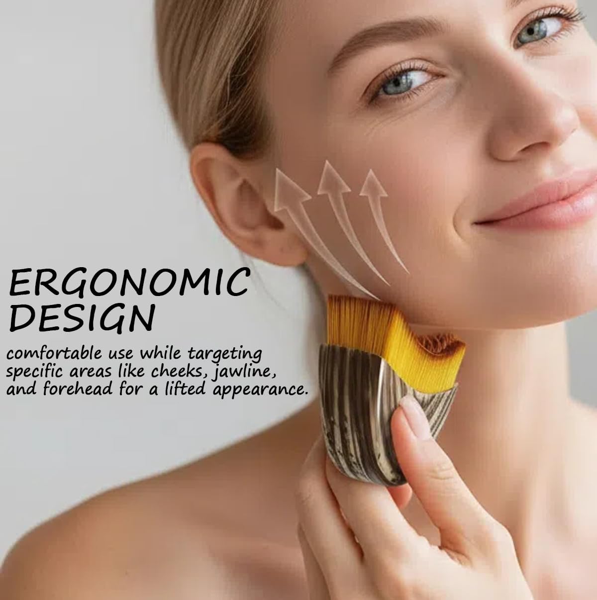 Lymphatic Contour Face Brush, Facial Massage Brush for Sculpting - Ant