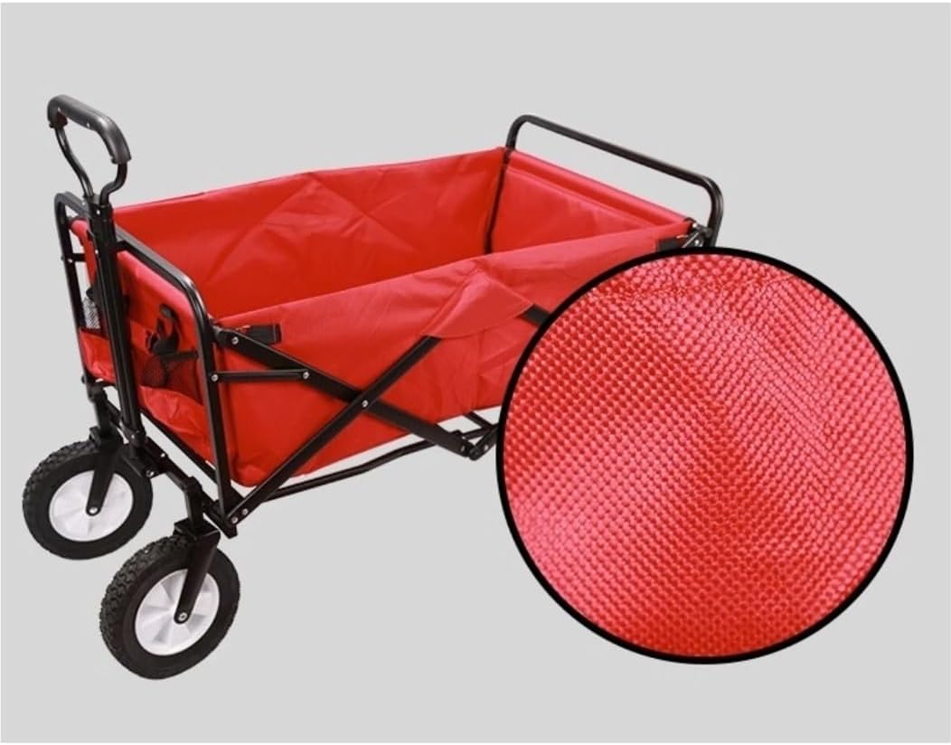 Collapsible Wagon Cart with Wheels Foldable Folding Wagons Carts Silen