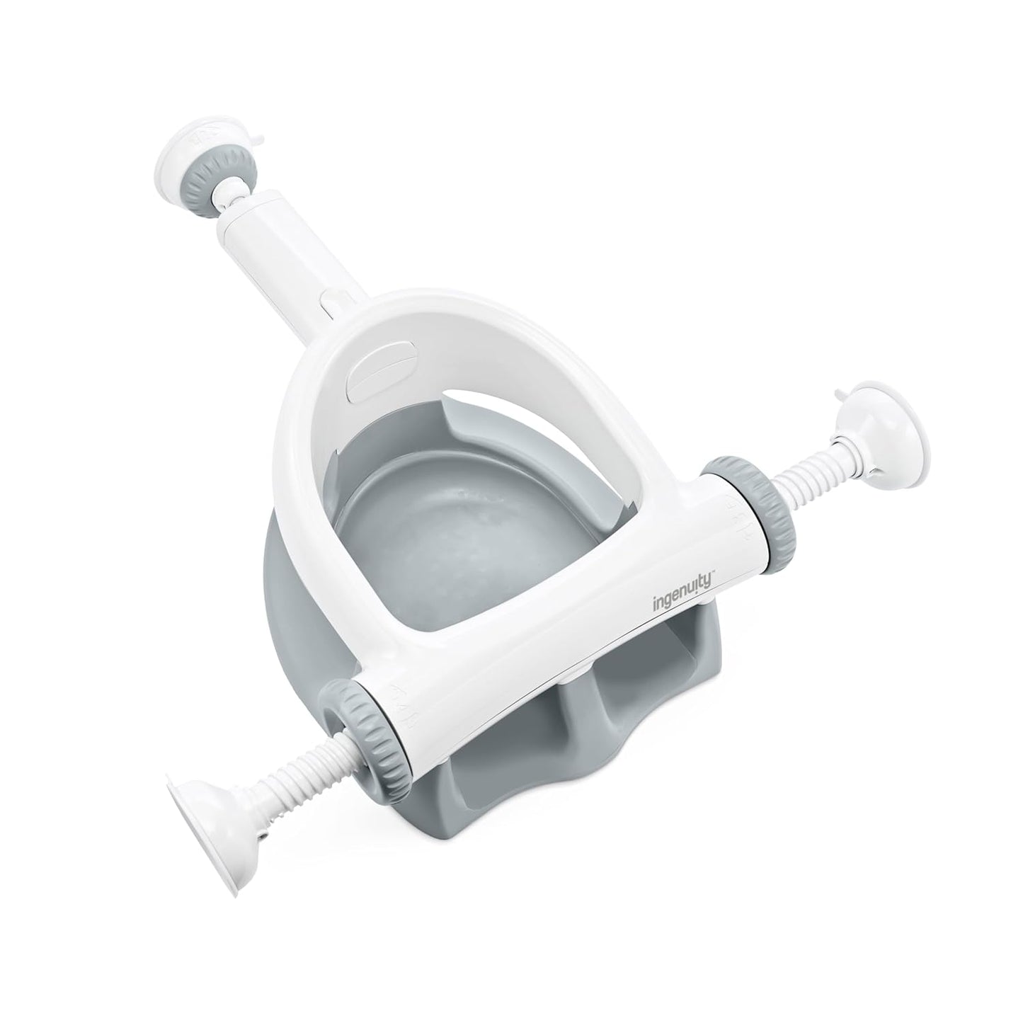 Ingenuity My Bath Seat for Sit-Up Baby Bathing, Sure & Secure Suction 