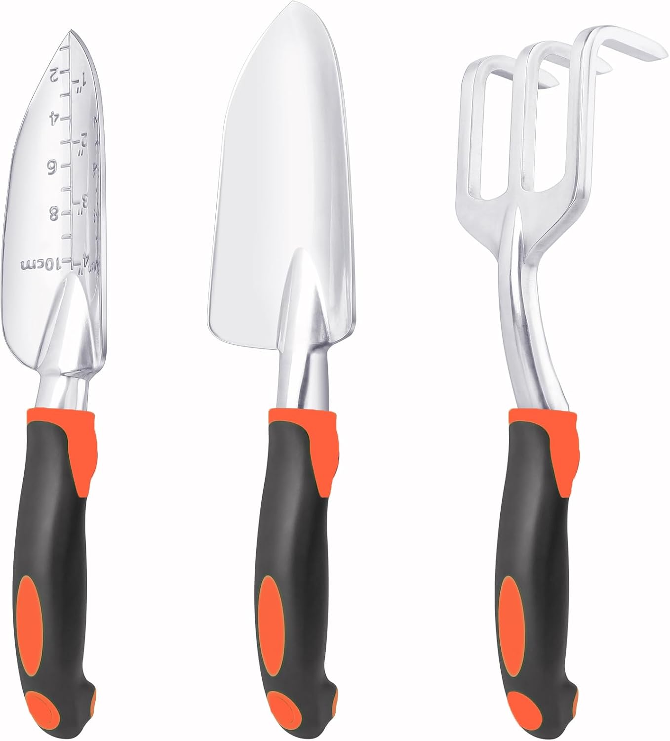 Garden Tools Set, 3 Pack Heavy Duty Gardening Tools Set Include Garden