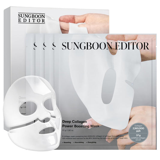 SUNGBOON EDITOR Deep Collagen Overnight Mask Hydrating Mask for Glass 