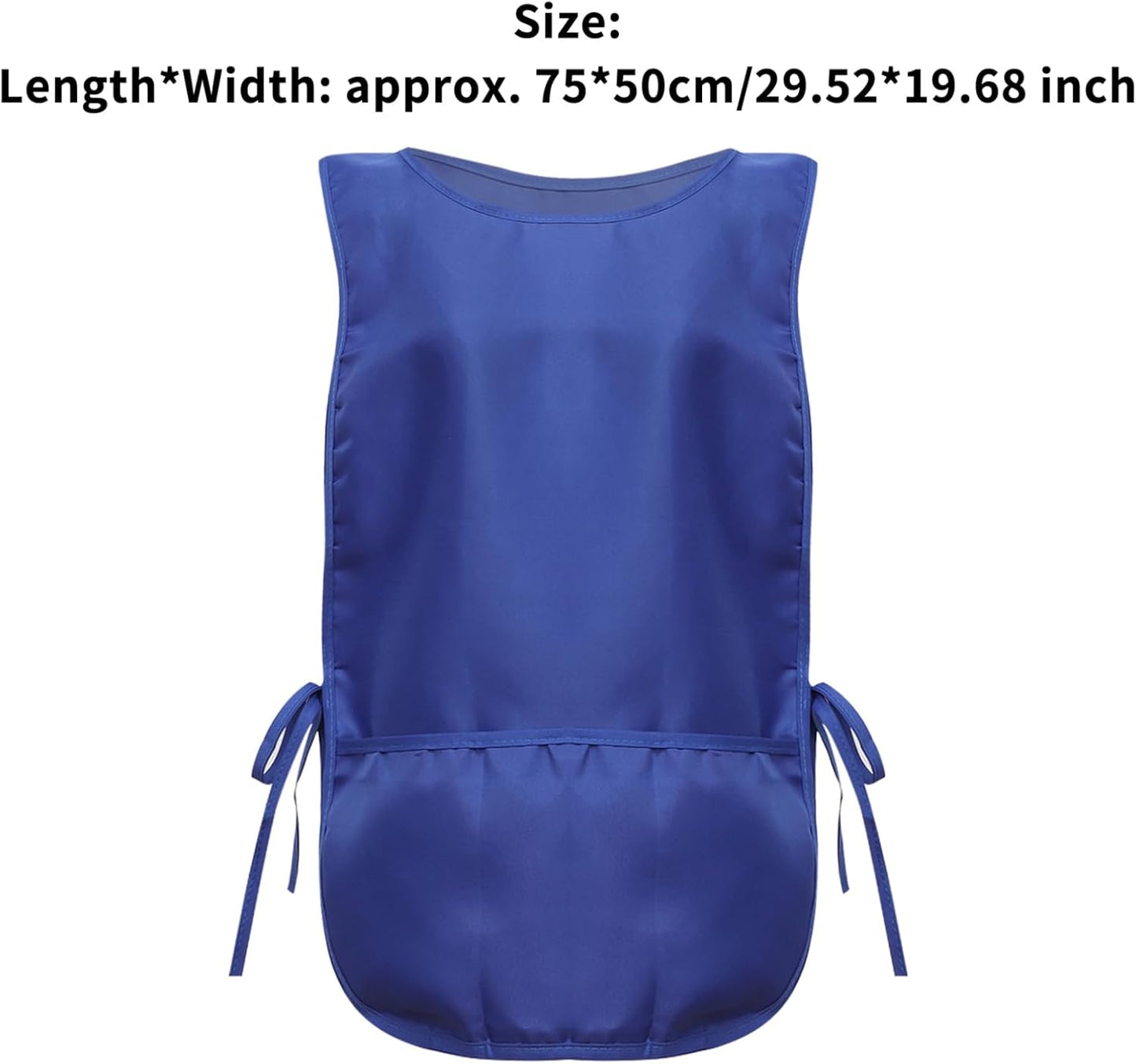 TiaoBug Waterproof Aprons Chefs Apron with Pockets for Painting Cleaning Kitchen Cooking Gardening Barbecue