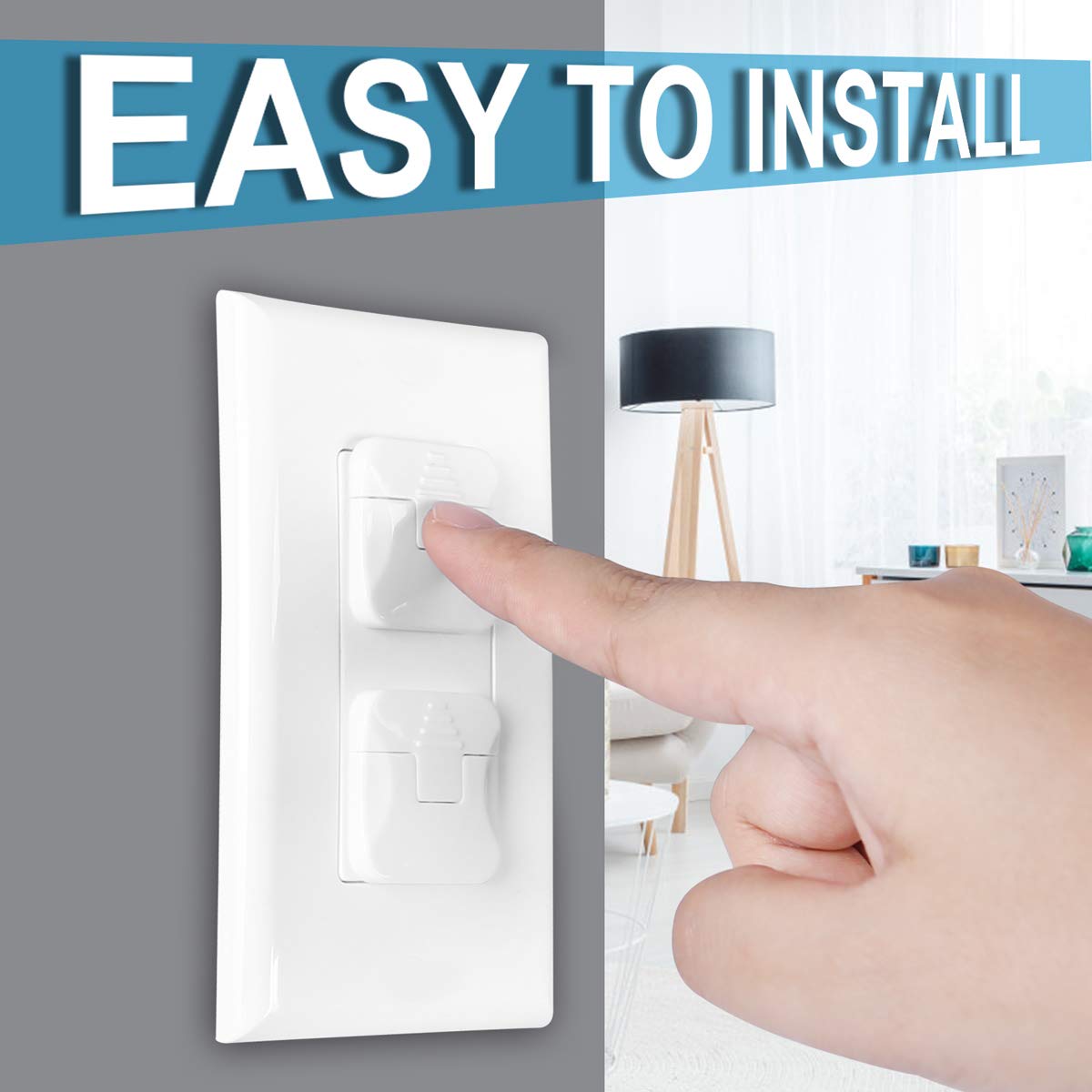 Outlet Covers Babepai 38-Pack White Child Proof Electrical Protector S