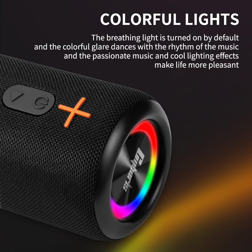 CYBORIS 2 in 1 Portable Splittable Bluetooth Speaker, Waterproof Split