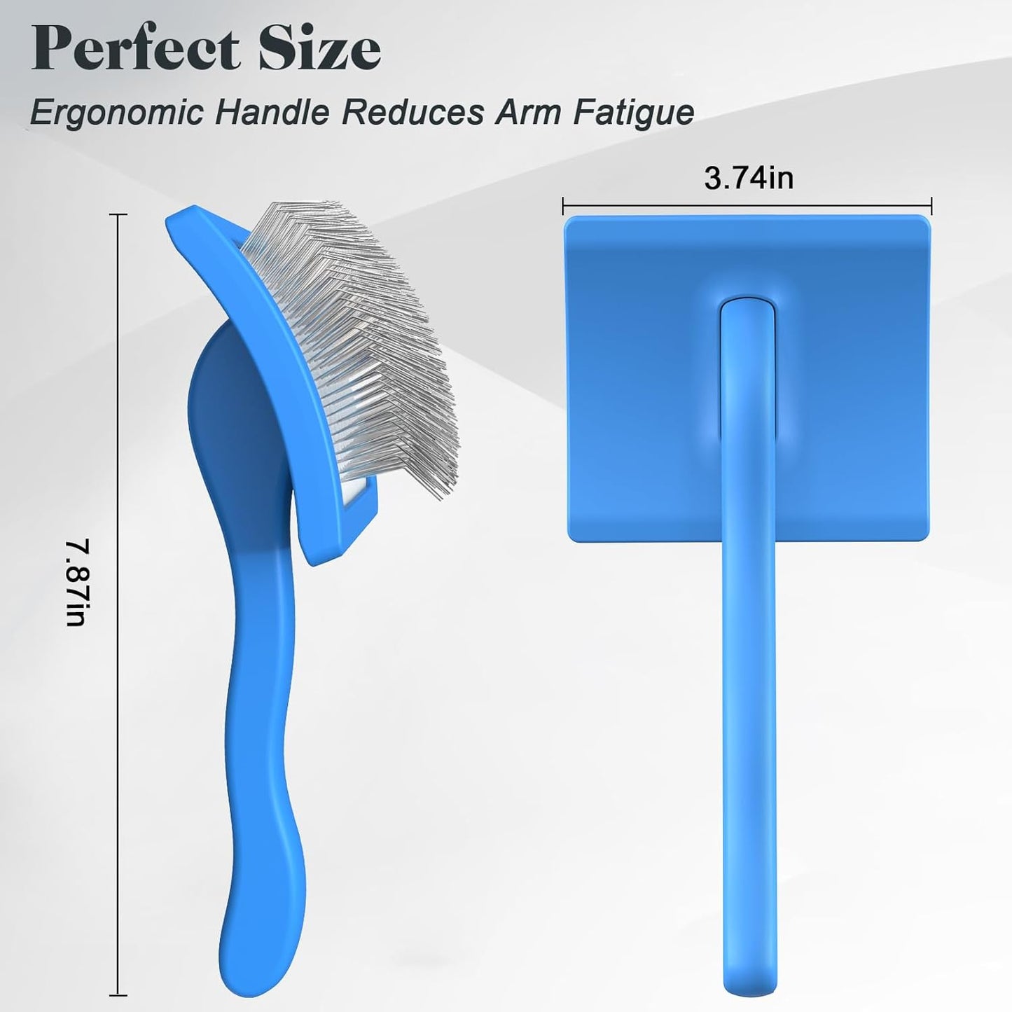 2PCS Slicker Brush for Dogs & Pet Comb,Professional Dog Grooming Brush