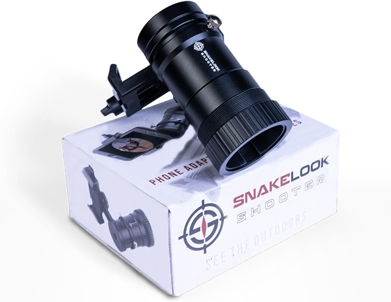 SnakeLook™ GEN 2 Scope Phone Adapter – Quick Connect Universal Smartphone Mount for Filming & Aiming Only – NOT for Shooting or Hunting Perfect to Capture Outdoor Scenes-Universal Phone Adapter-GEN 2