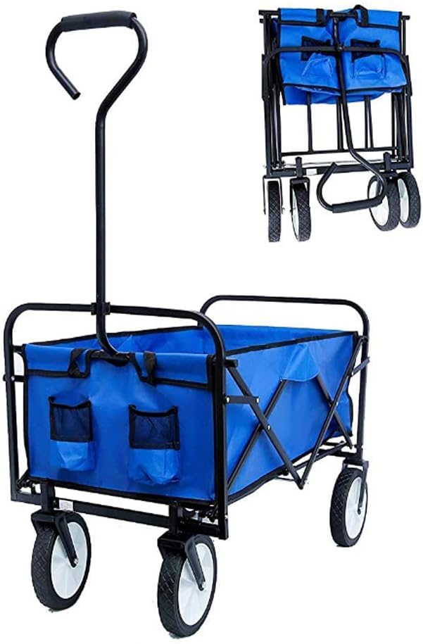 Portable Camping Cart,Folding Garden Cart,Camping Wagon Shopping Troll