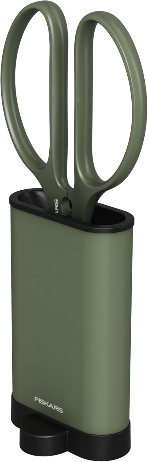 Fiskars Shaper Plant Shears, Precision Indoor Gardening Snips with Sto