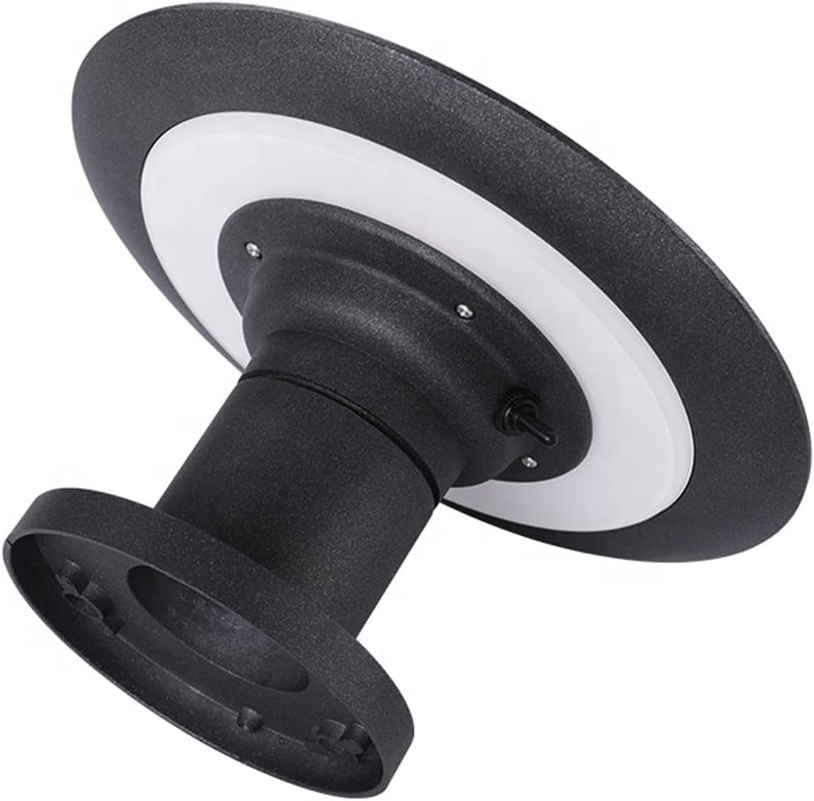 Solar Pillar Light Outdoor Garden Decoration Waterproof Solar Panel Wall Street Lamp Home Villa Modern Gate Column Head Lamp(Pillar lamp)