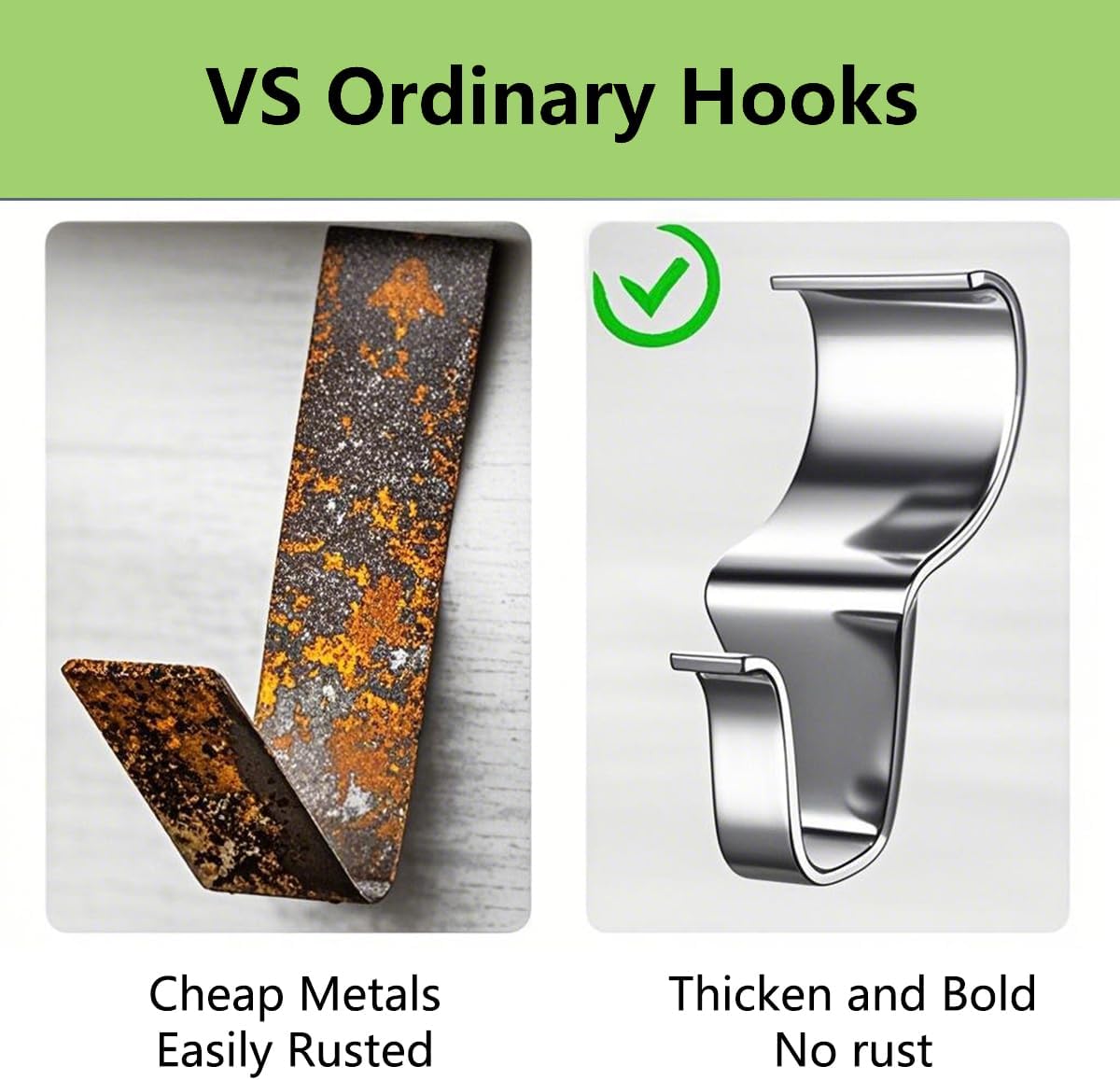 Vinyl Siding Hooks for Hanging Outdoor Decorations,Heavy Duty Wall Hoo