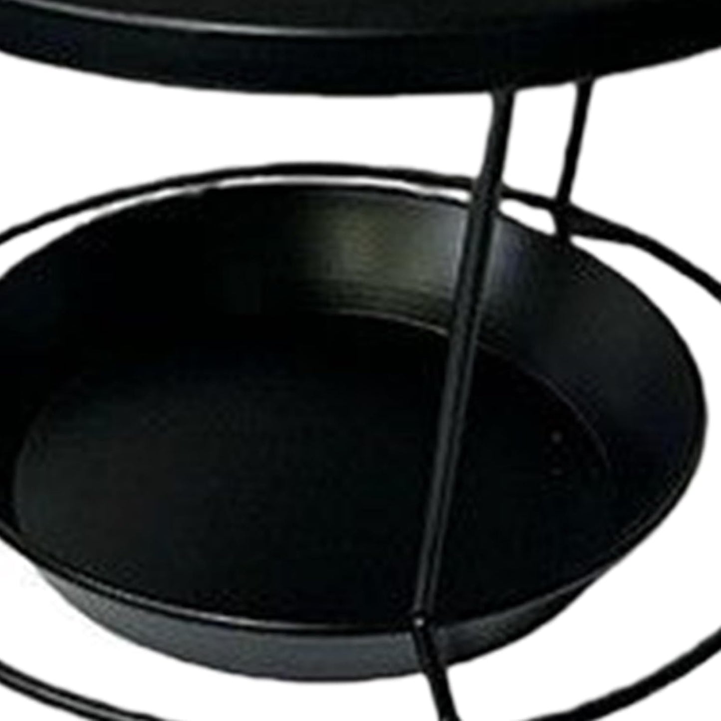 Hangable Metal Bird Feeder - Weatherproof Hummingbird Food Station, Outdoor Tray with Rust-Resistant Design, Garden Hanging with Easy Fill, Wildlife Accessory, Feeding Station for Backyard Porch