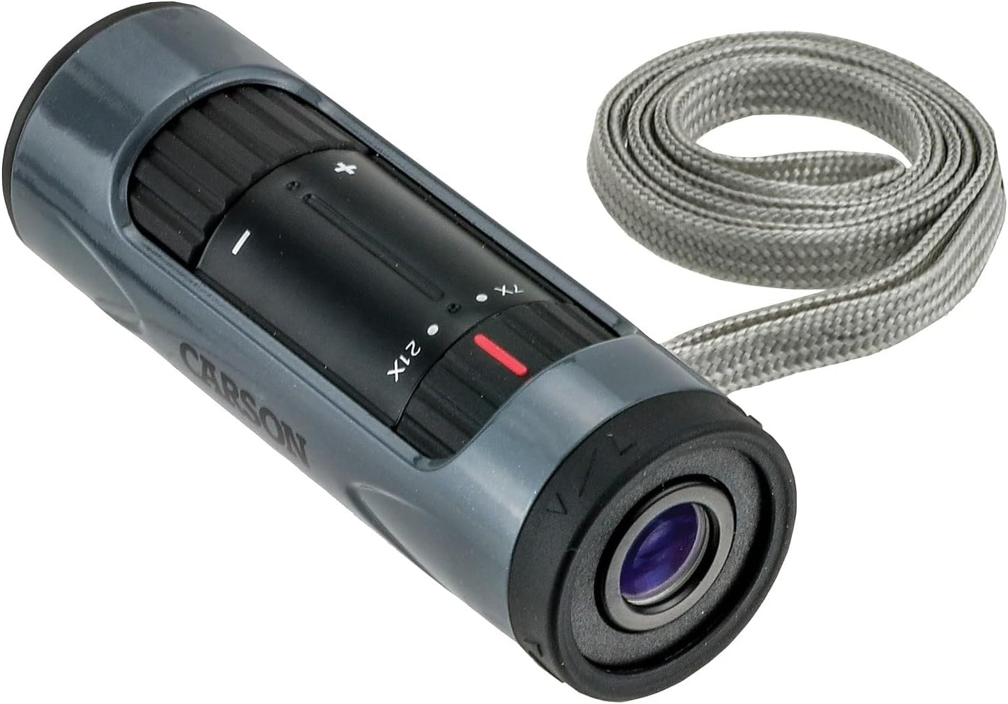 Carson MonoZoom 7-21x21mm Zoom Monocular (ZM-721),Gray, XX-Large