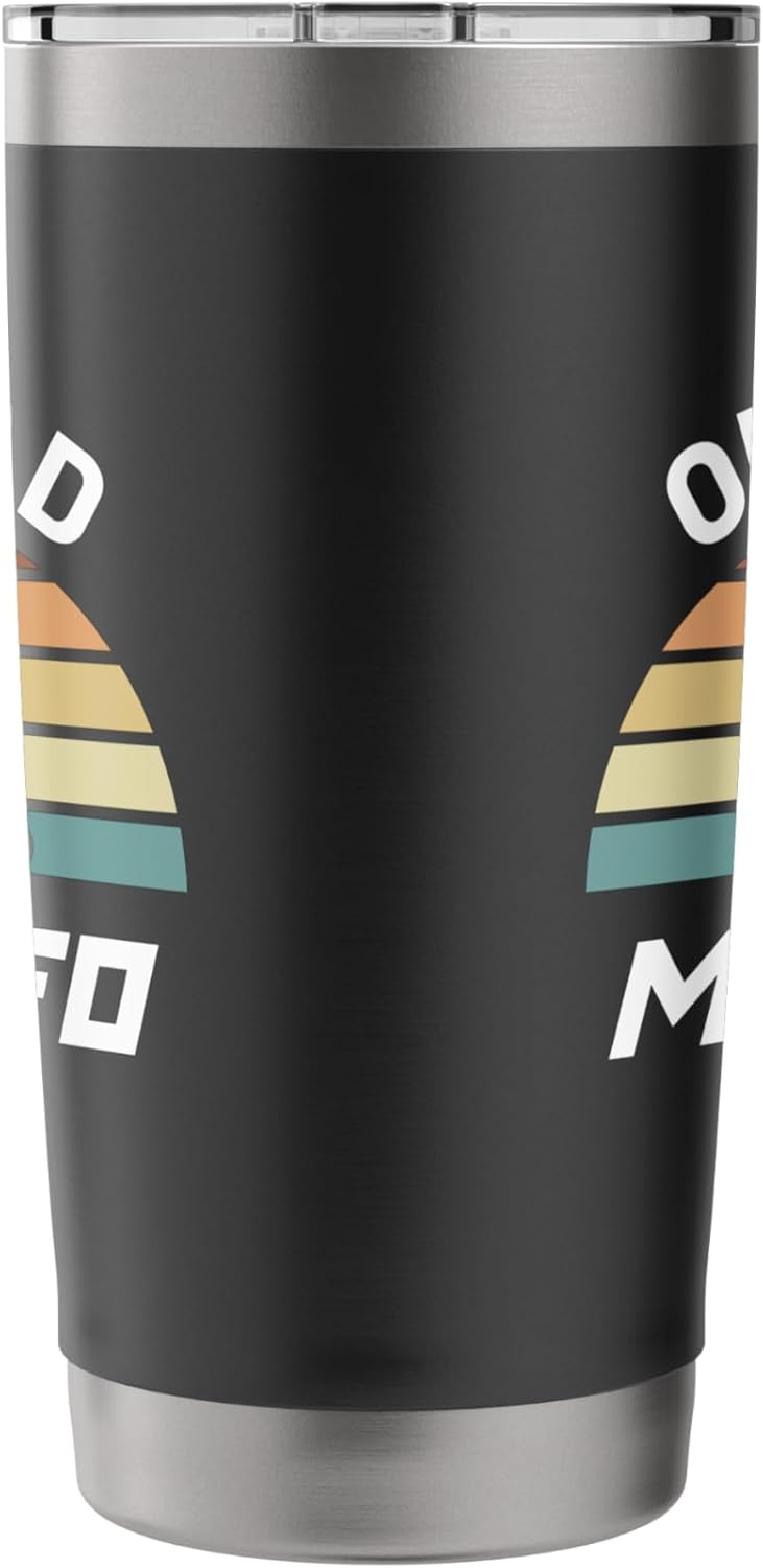 One Bad Mowfo Funny Lawn Care Mowing Gardener Father's Day Stainless Steel Insulated Tumbler