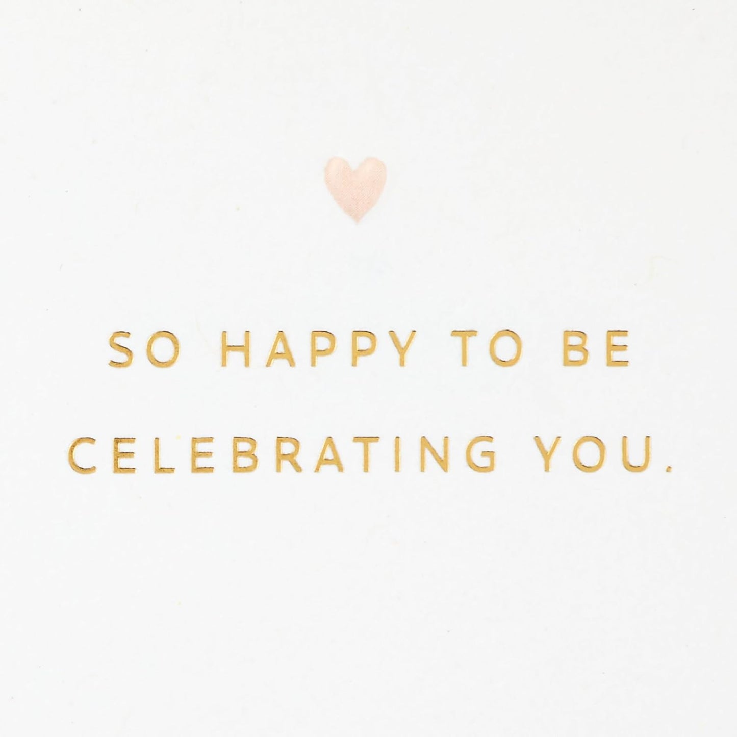 Hallmark Signature Bridal Shower Card (Showered with Love)