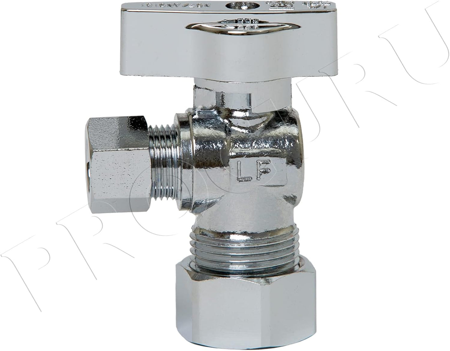 [10-Pack] PROCURU Heavy Duty Angle Stop Valve 1/2" Nominal (5/8" OD) C