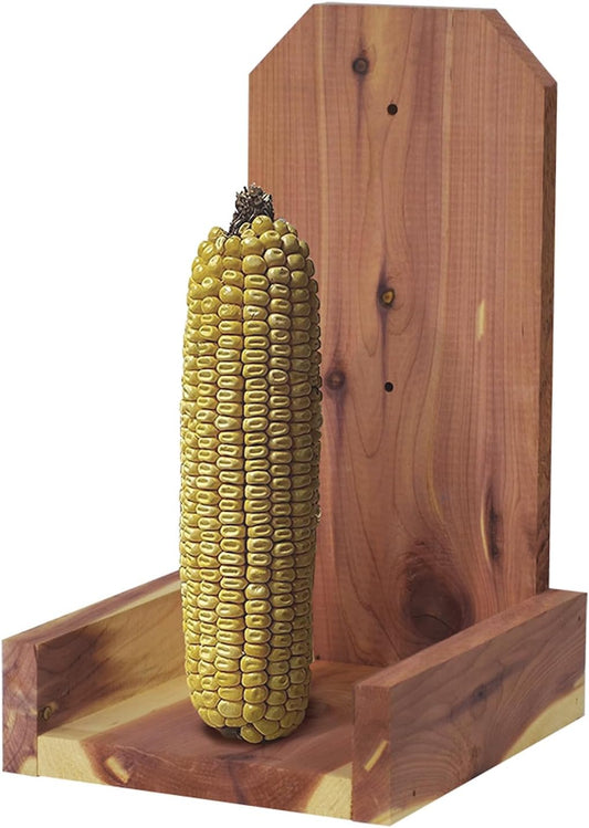 Red Carpet Studios Amish Made Hanging Outdoor Garden Squirrel Corn Cob