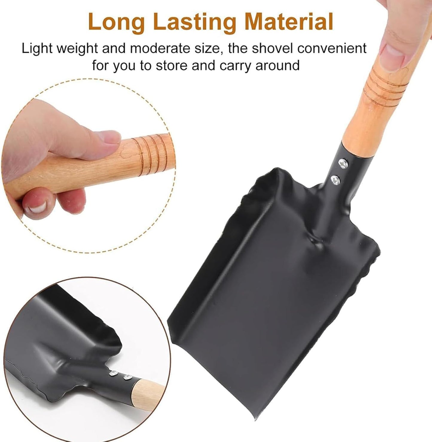 Garden Hand Shovel - Charcoal Picker and Stove Cleaning Tool | Wood St