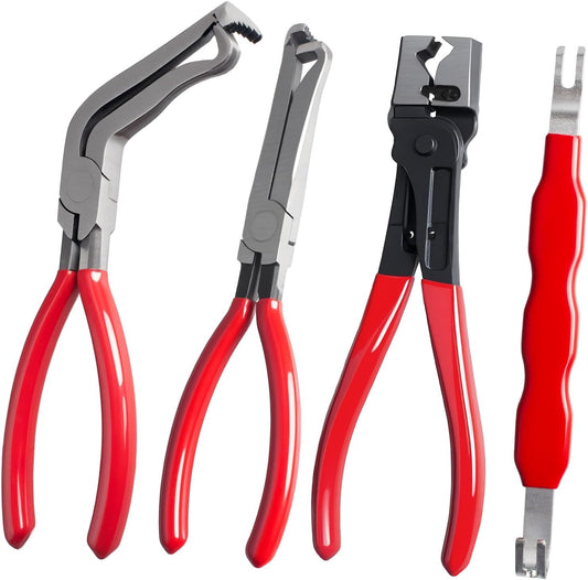 4 Pieces Electrical Disconnect Pliers for Cars, Automotive Electrical 