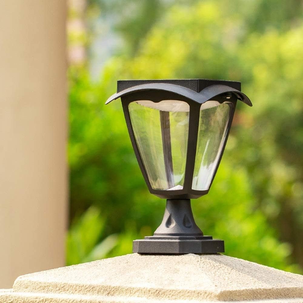 Waterproof IP55 LED Lawn Light Wall Lamps Garden Lighting Post Lights Gate Solar Energy Pillar Lamp Villa Aluminum Parks Courtyard Landscape Column Stadium