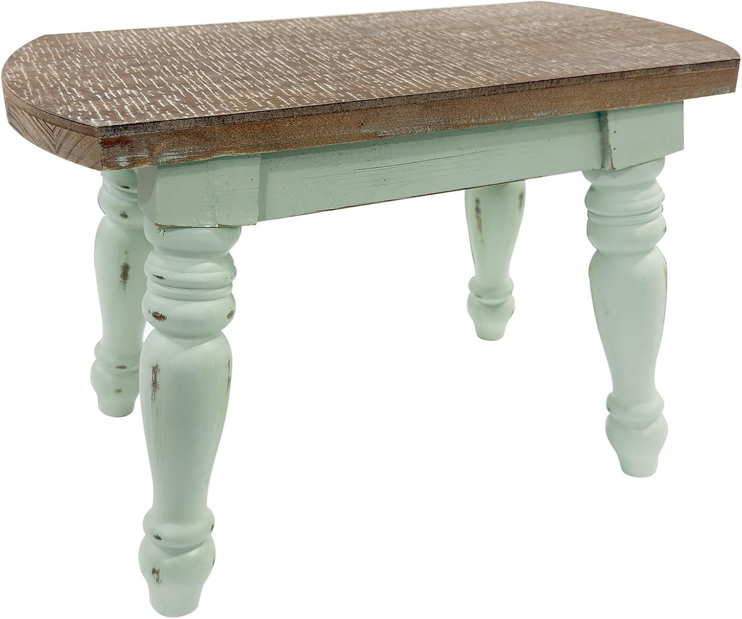 Farmhouse Wooden Plant Stand - Rustic Solid Wood Design, 300lb Capacit