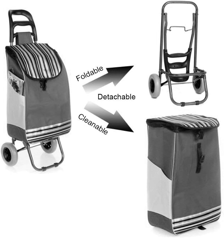 Household Truck Folding Shopping Cart Outdoor Garden Tool Cart Portabl
