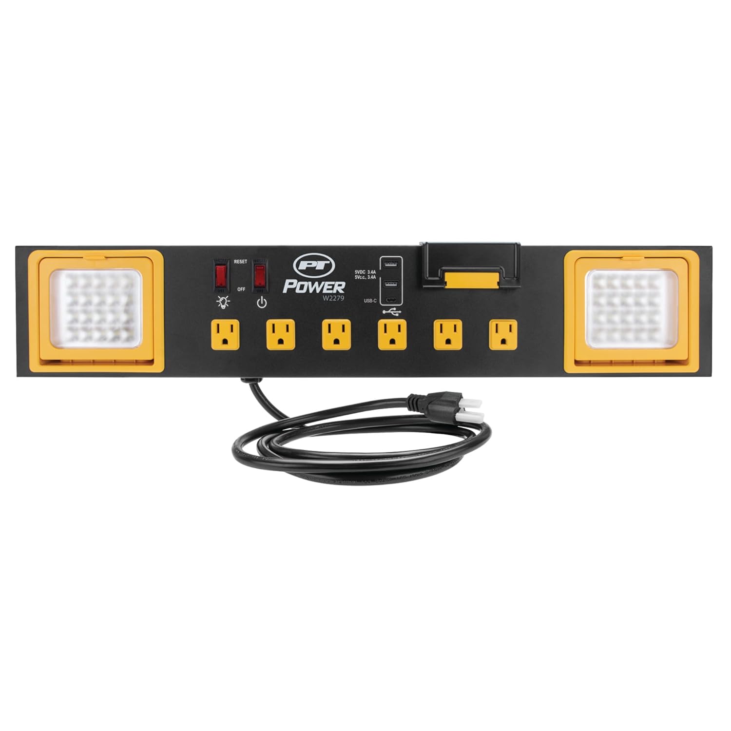 Performance Tool W2279 Commercial Grade Power Station with 6 Outlets, 