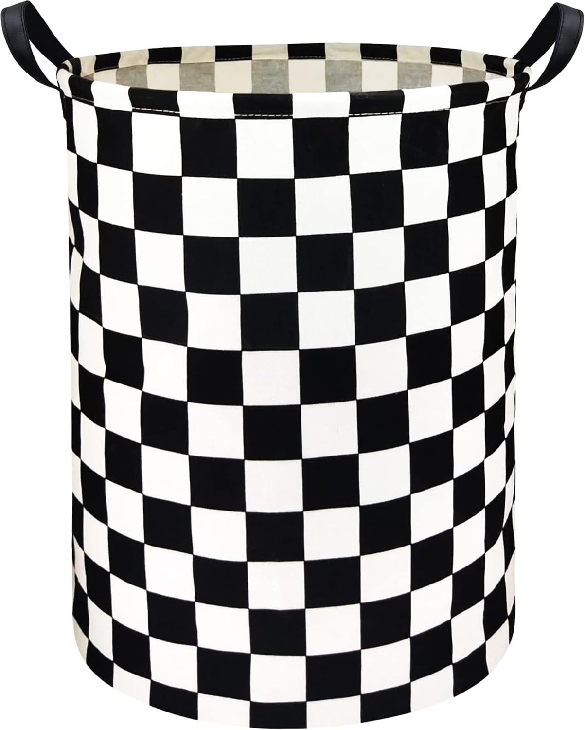HIYAGON Boys Laundry Basket hamper Kids Hamper Car Toy Organizer Bins for Room Decor,Gift Basket for Bedroom(Racing Flag)