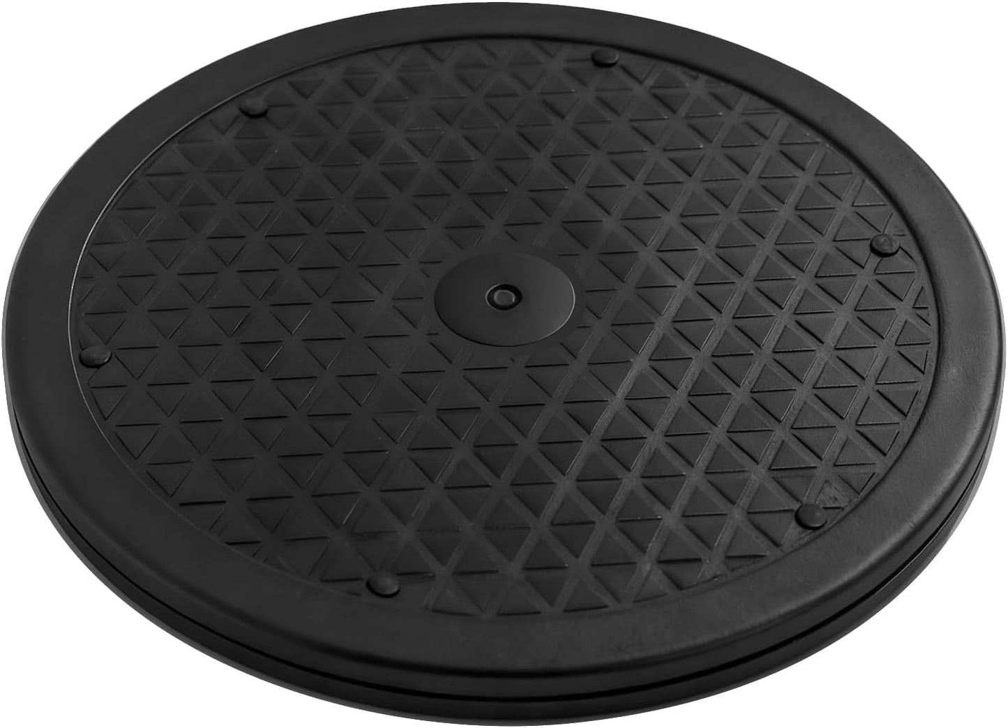 Lazy Susan Rotating Swivel Stand Non Skid Heavy Duty 8 Inch Turntable Base with Steel Ball Bearing for Model, Plants, Craft, TV, Monitor, Laptop, Artwork(360˚ Rotation) (12INCH/1-1PC)
