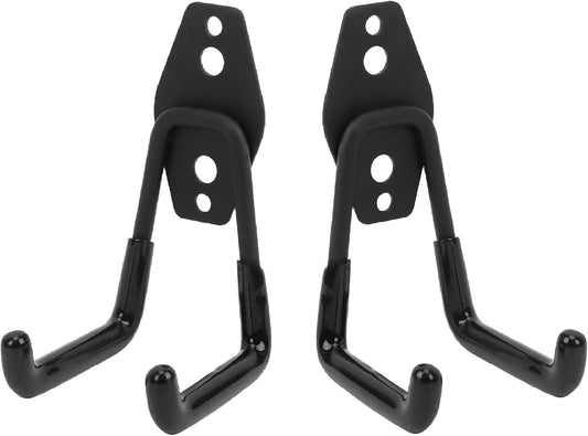 Wall Mount Heavy Duty Garage Hooks (2-Pack) – Wall Mounted Storage Hoo