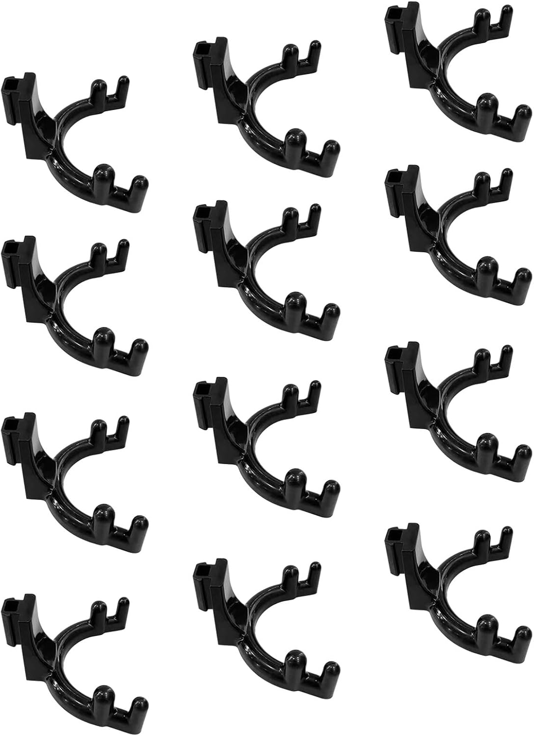 Wall Mounted Utility Hooks Heavy Duty ABS Garage Organizers for Garden
