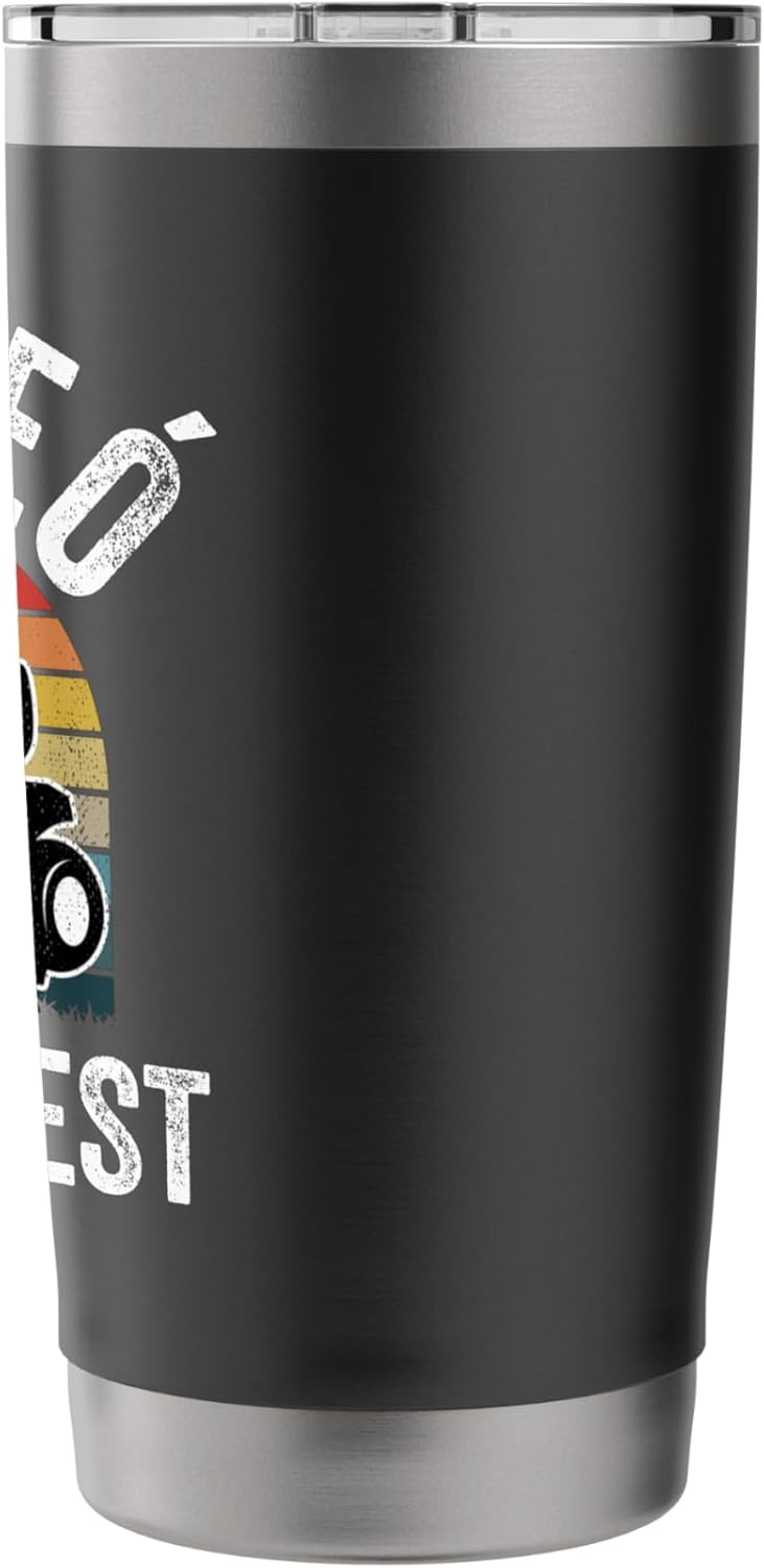 Daideo Mows Best Funny Gardener Lawn Care Father's Day Stainless Steel Insulated Tumbler