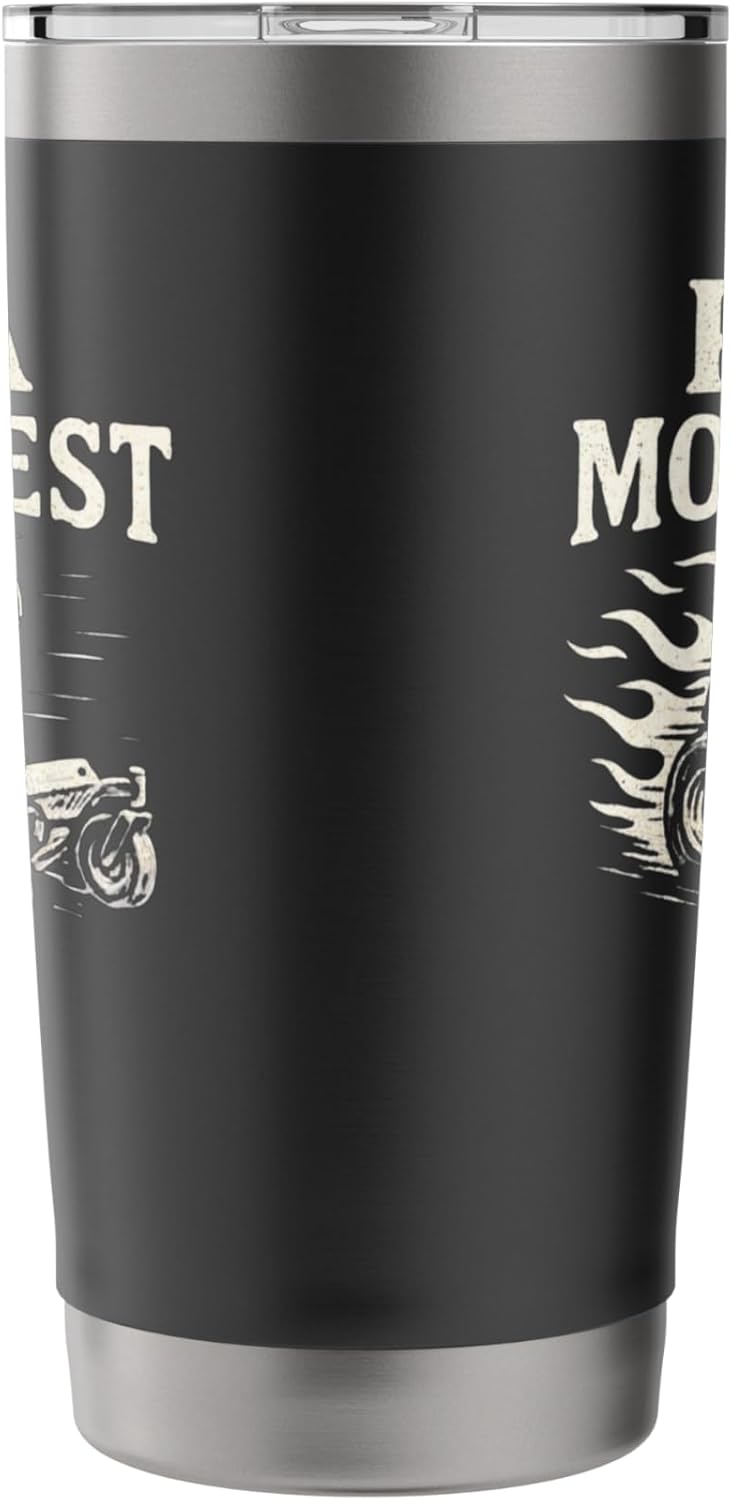 Papa Mows Best Zero-Turn Mower, Funny Dad Lawn Mowing Stainless Steel Insulated Tumbler