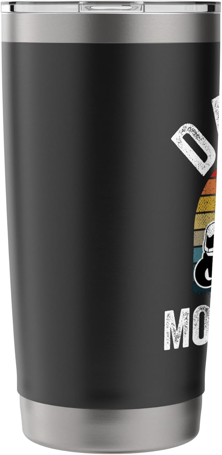 Daideo Mows Best Funny Gardener Lawn Care Father's Day Stainless Steel Insulated Tumbler