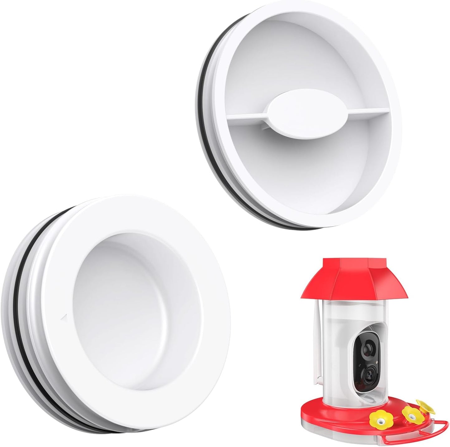 Leak-Proof Cover for Hummingbird Feeder with Camera, Sealing Cap, Repl