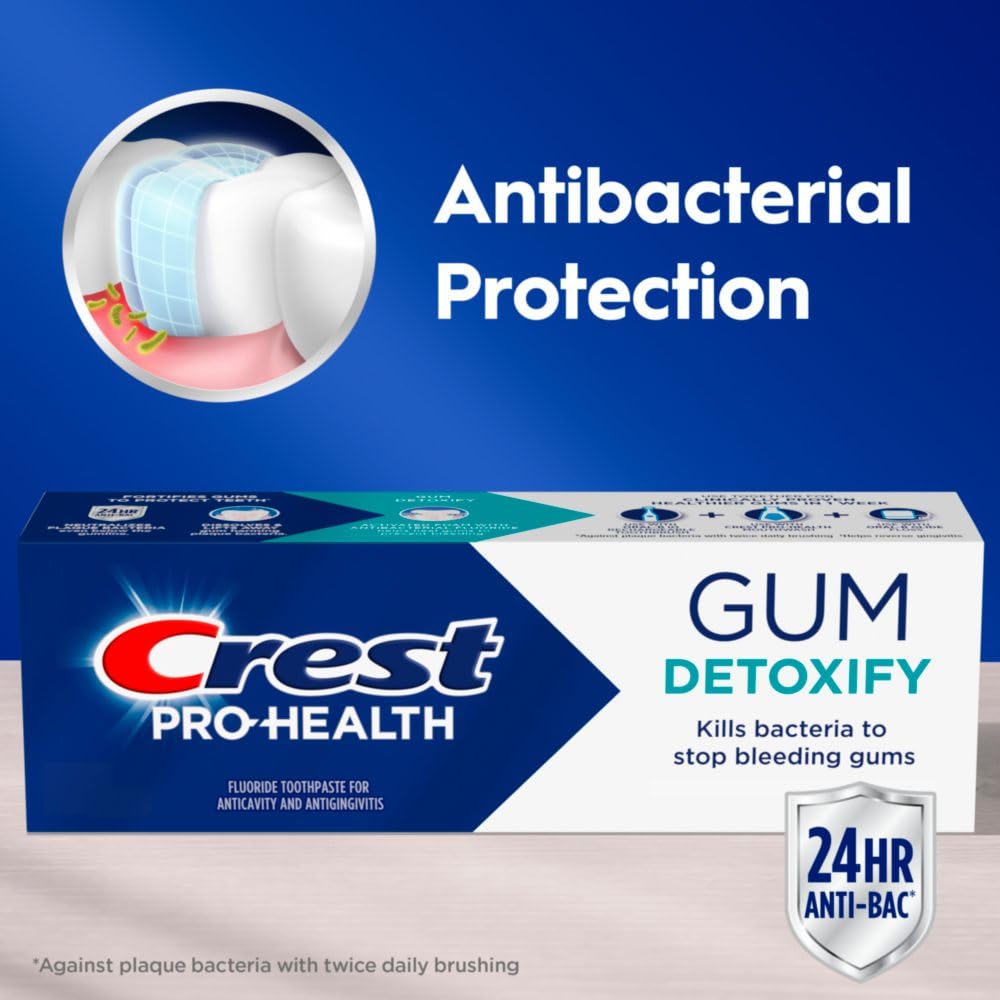 Crest Pro-Health Gum Detoxify Deep Clean Toothpaste 2.6 oz - Anticavit