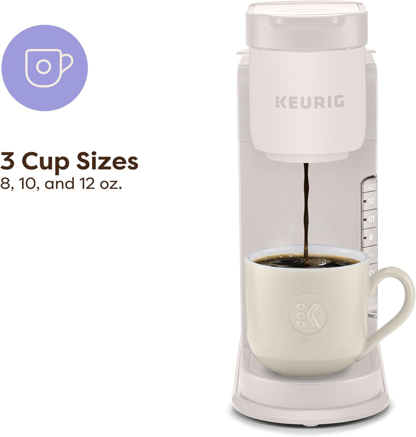 Keurig K-Express Single Serve K-Cup Pod Coffee Maker, 3 Brew Sizes, St