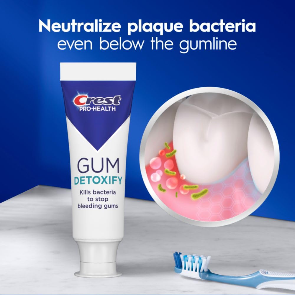 Crest Pro-Health Gum Detoxify Deep Clean Toothpaste 2.6 oz - Anticavit
