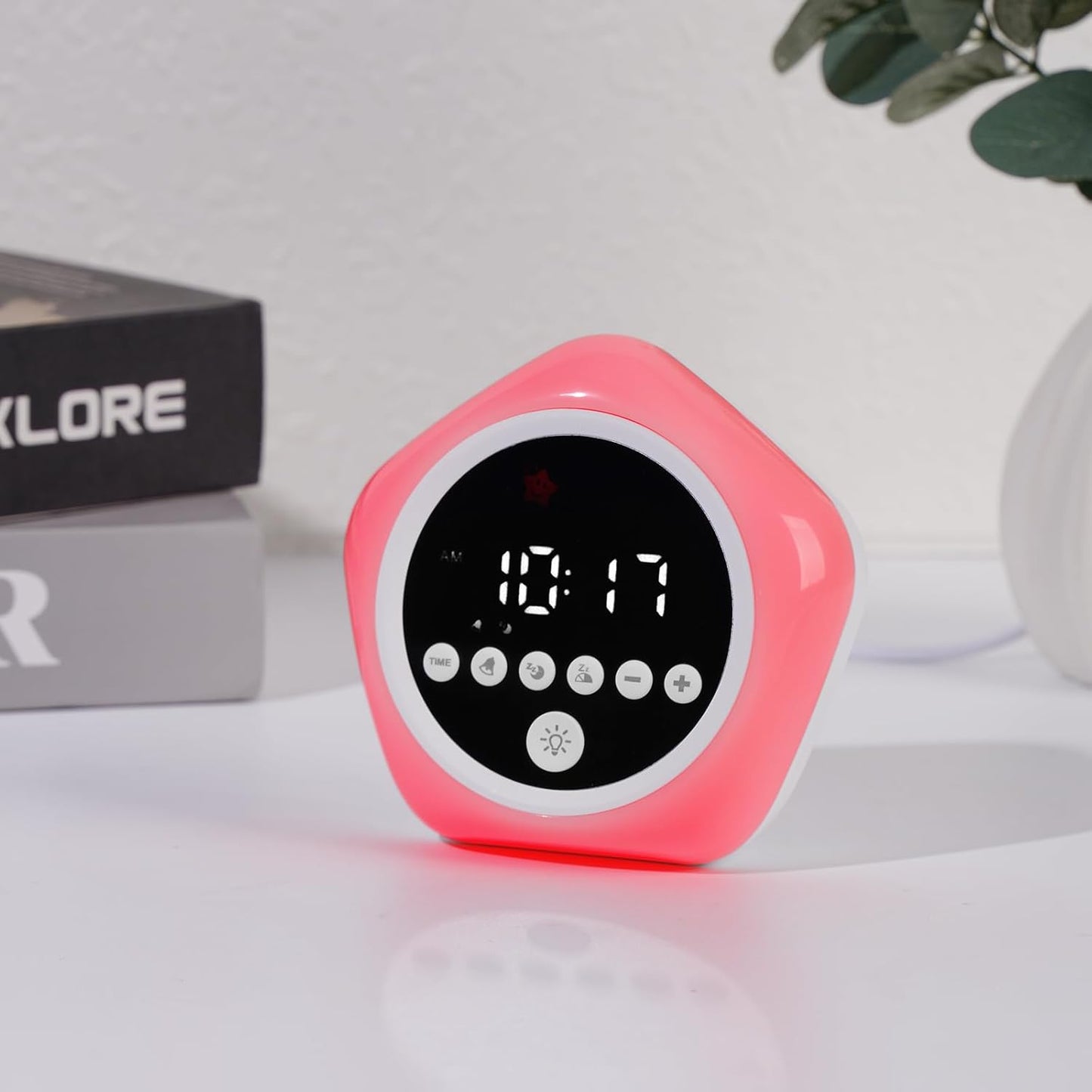 Kids Alarm Clock, Ok to Wake Clock with Green Light Red Light, Toddler