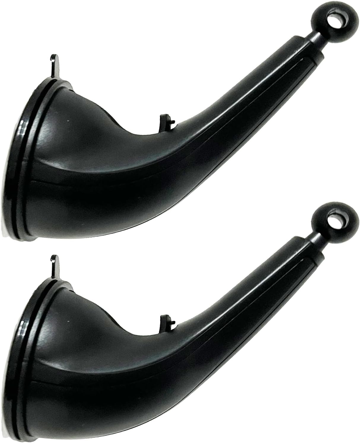 2 Pack Window Mount Hook, Window Bird Feeder Hanger Hook, Hummingbird Feeder Hanger, Strong self-Adhesive Suction Cups Bird Feeder Bracket for Bird Feeders, Wind Chimes & Plants